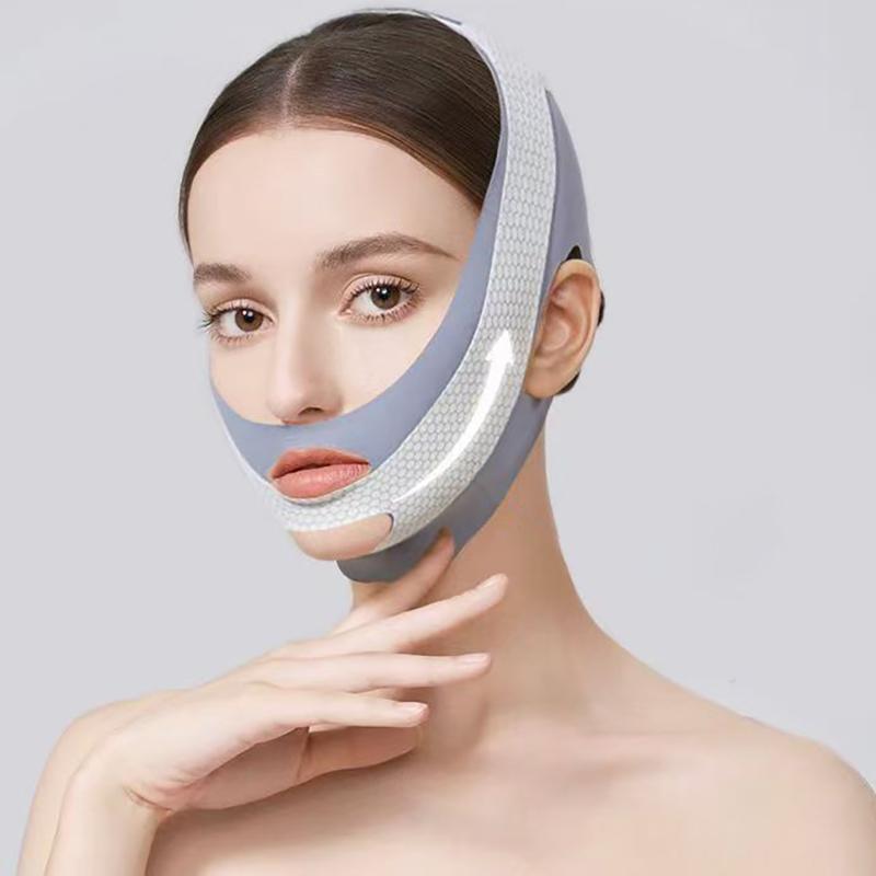 

Face Slimming Bandage, V-Line Face Shaper & Double Chin Reducer, Anti-Wrinkle Facial Lifting Strap For Tightening & Skin Care