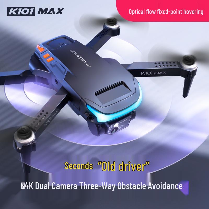 K101MAX Dual Camera Foldable Drone with Optical Flow, 4K Aerial Photography, and Three-Way Obstacle Avoidance