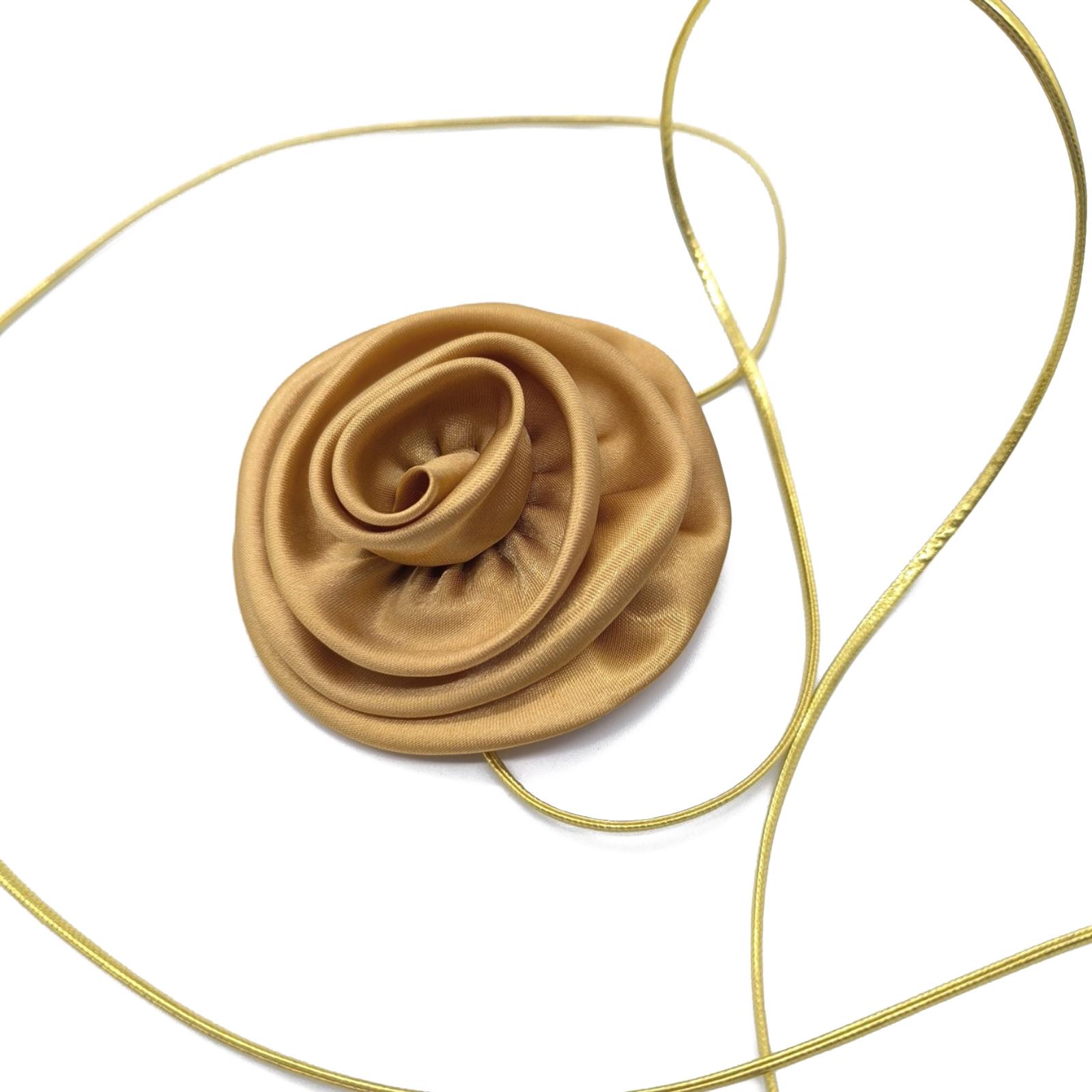 

Ожерелье с подвеской, ожерелье из веревки, повседневное ожерелье из сплава, элегантное цветочное ожерелье, ожерелье из веревки для шикарных дам золотой