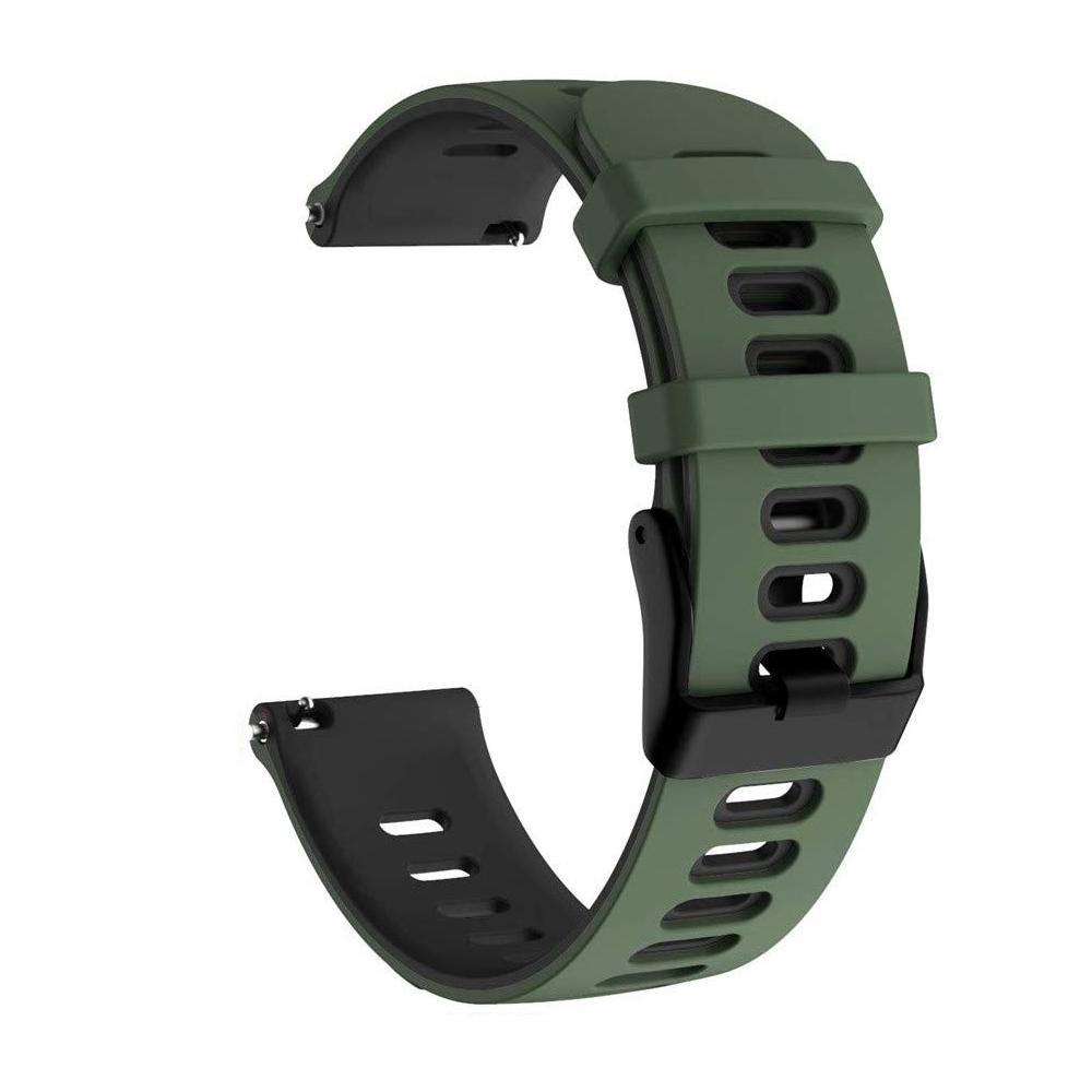 22mm 20mm Silicone Strap for Samsung Watch 7/6/5/4 Huawei Watch 5/4/3/GT6-5-4-3 Sport Bracelet Belt Amazfit Active 2/GTR/GTS