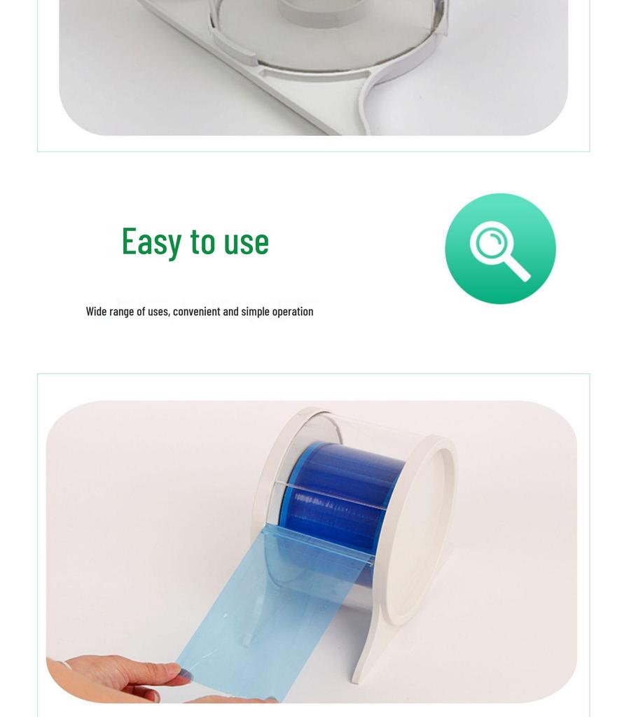 Dental Protective Film Dispenser - Anti-Contamination Plastic Holder