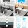 Silicone Faucet Mat Kitchen Sink Tray Soap Dispenser Sponge Drain Pad Sink SplashDrying Mat Countertop Storage Tray SoapTray
