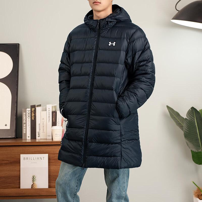 Under Armour Men s Winter Down Sport Lifestyle Hooded Jacket 1385839-001 M