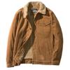 New Winter Sherpa Lapel Warm, Fashionable and Trendy Cotton Jacket for Men