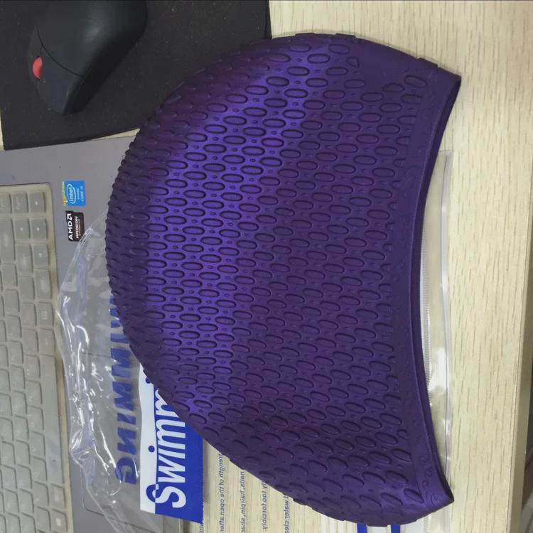 Silicone Swim Cap with Ear Protection - Comfortable, Non-Squeezing for Adults, Men & Women, Multi-Color Options