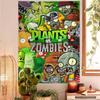Classic Game PPlants Vs ZZombies Tapestry Wall Hanging Cheap Hippie Wall Hanging Bohemian Wall Tapestries