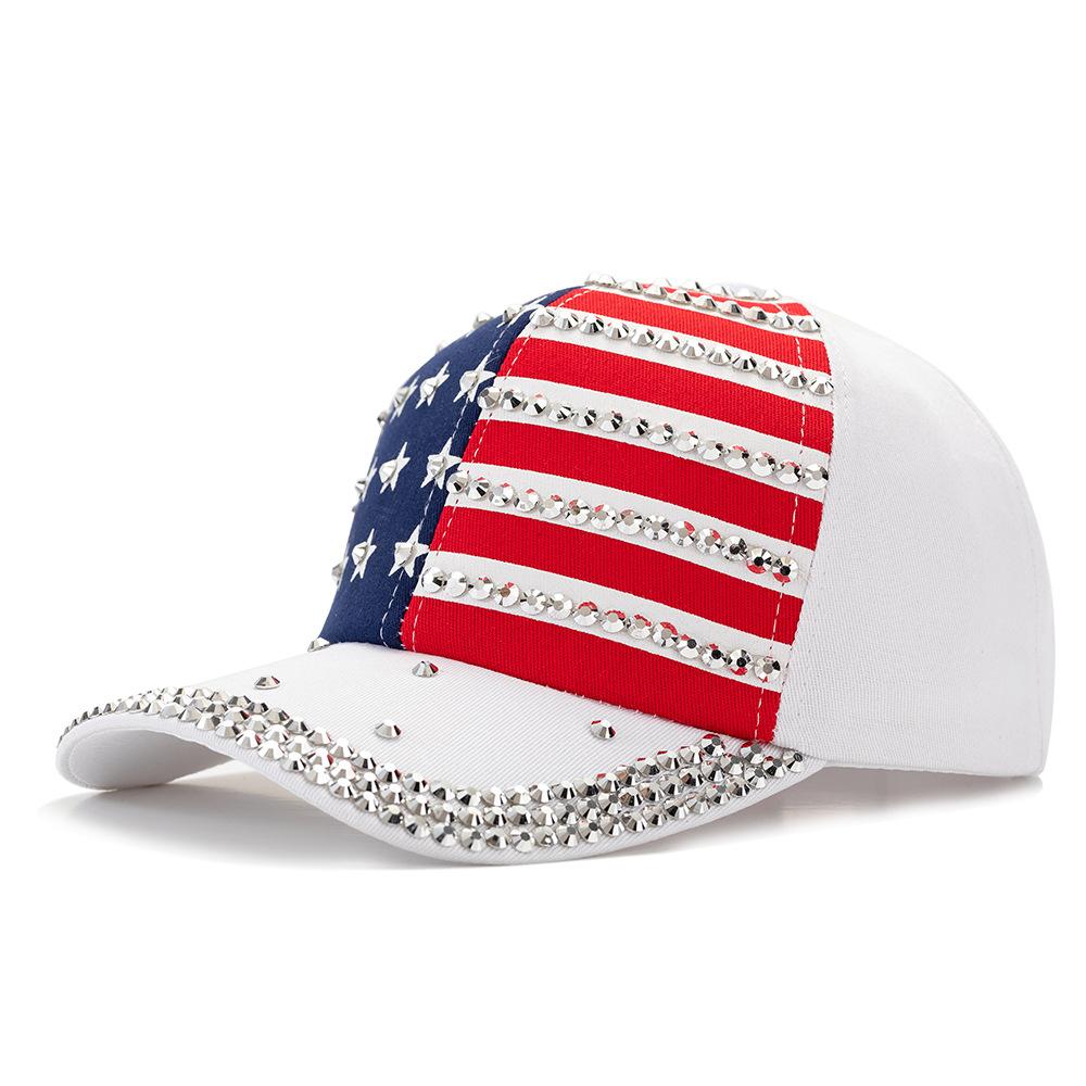 Baseball Cap Men Women Summer Thin Sunscreen Cap Spring Autumn Diamond Five-Pointed Star Baseball Cap