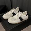 2025 Summer New Sports and Leisure Shoes Sports Shoes Breathable Yellow-brown Women's Beige 2025 Spring Series