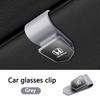 Car Sun Visor Glasses Box Card Ticket Holder Eyeglasses Clips For Honda CB400 CB650F CBF CBR250RR CRF SH300 NC750 Accessories aip256