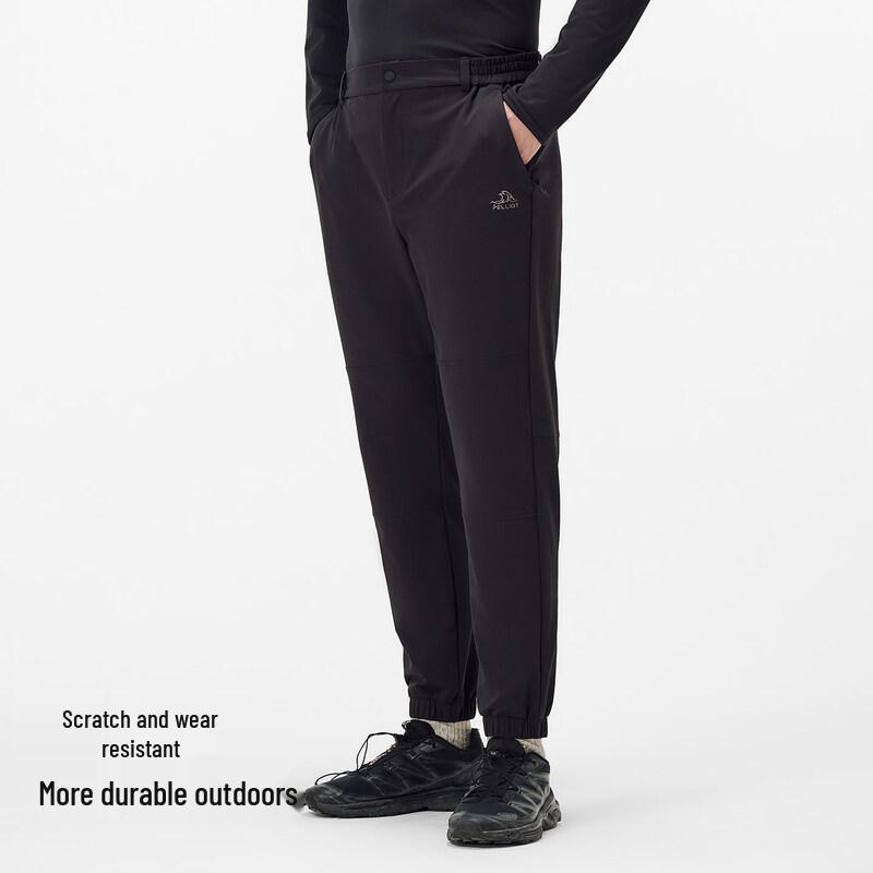 PELLIOT Men's Windproof Soft Shell Jogger Pants