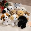 10 stylů Kawaii Životaschopný Pes Shiba Inu Plyšové Hračky Měkké Roztomilé Nadýchané Husky Labrador Štěně Hračky Dárek k Narozeninám pro Děti Děti