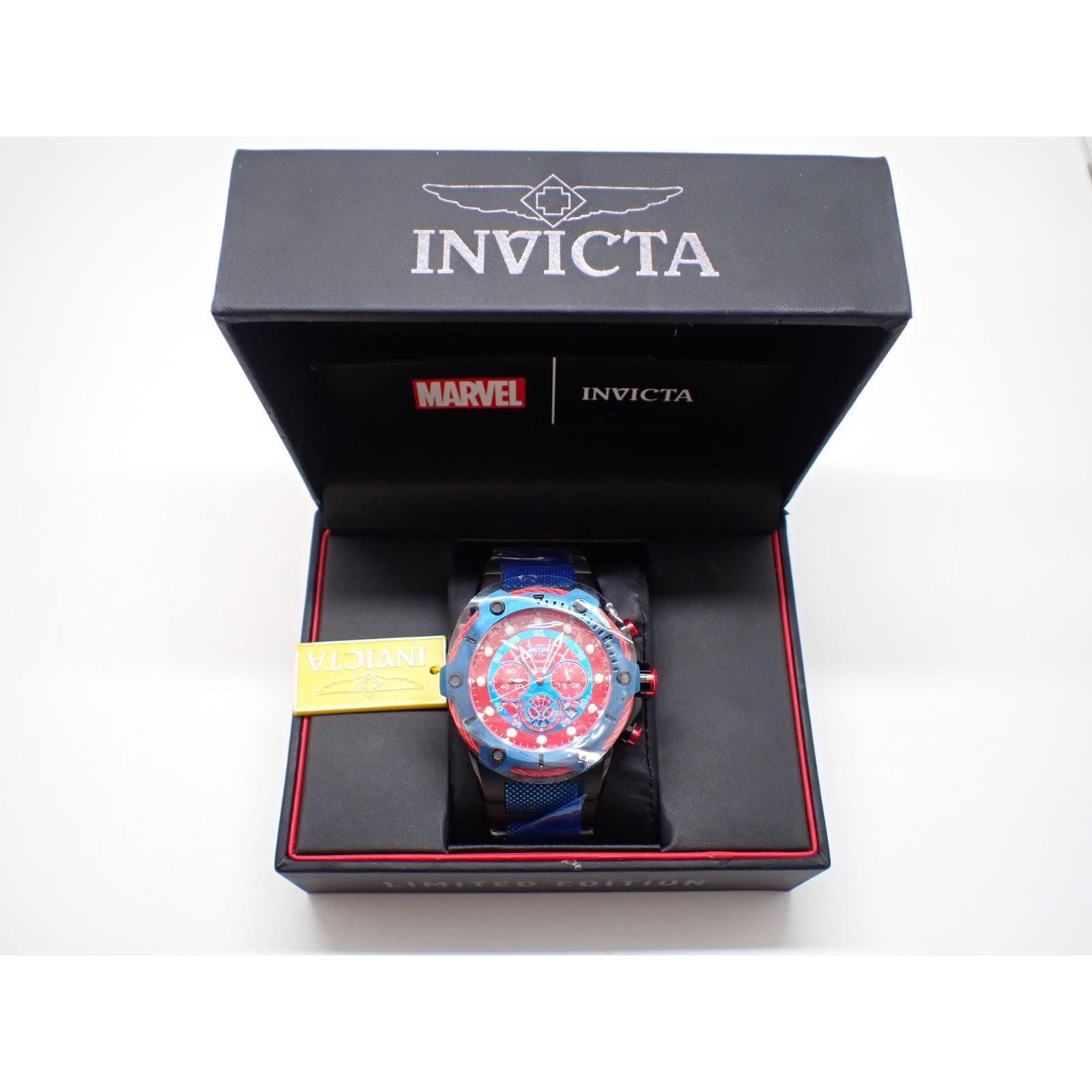 Used [53973] Invicta Spider-Man Watch MARVEL Limited 545/3000 Fudo Home Storage Item