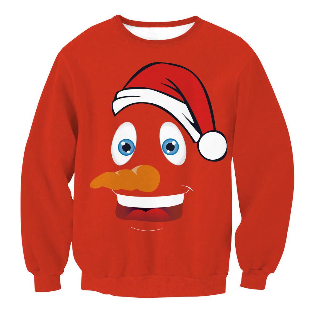 Classic Mens Christmas 3d Printed Hoodie With Polyester Fabric For Holiday Celebrations