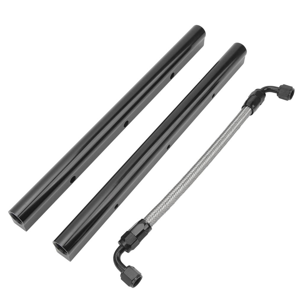 EFI Fuel Rails Set Intake Aluminium Alloy Intake Manifolds Fuel Rails Kit for LS LS1 LS2 LS3 LS6 LSX Engine