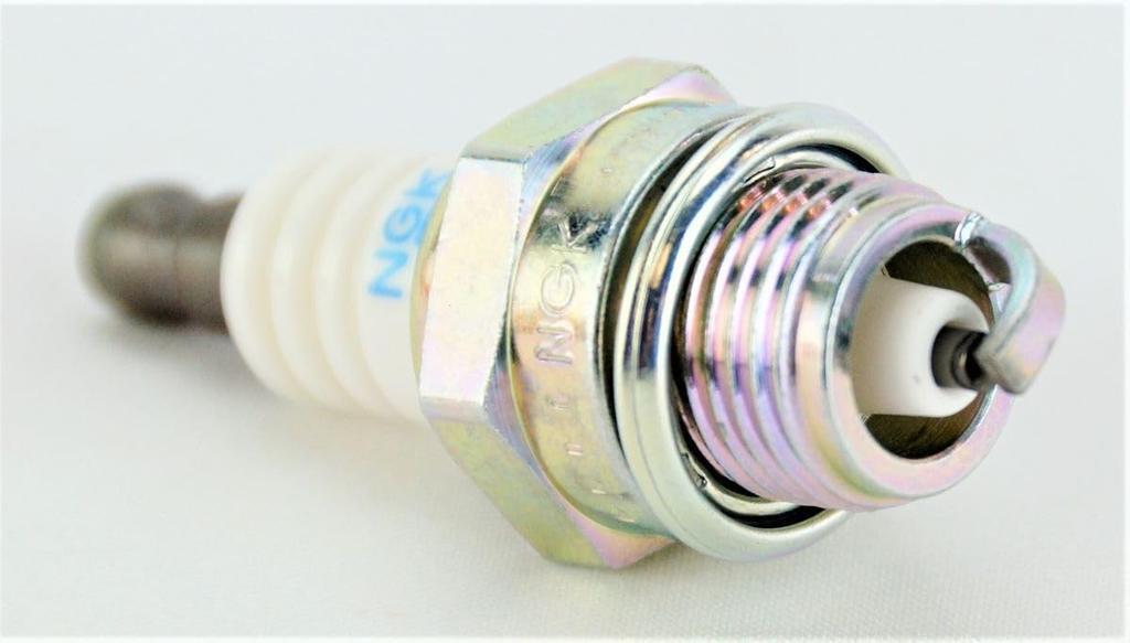 NGK (6703) BPMR7A Spark Plugs Individually Boxed - Pack of 2, Copper