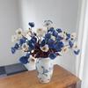 Wu Li Höst Flockad Vallmo Konstgjorda Blommor (5 st)