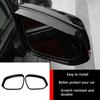 Autozubehör Passend für Toyota Sienna 2021 2022 2023 2024 2025 Außen Seitentür Rückspiegel Regenschutz Schutz Abdeckung Rahmen Verzierungen (Glänzend