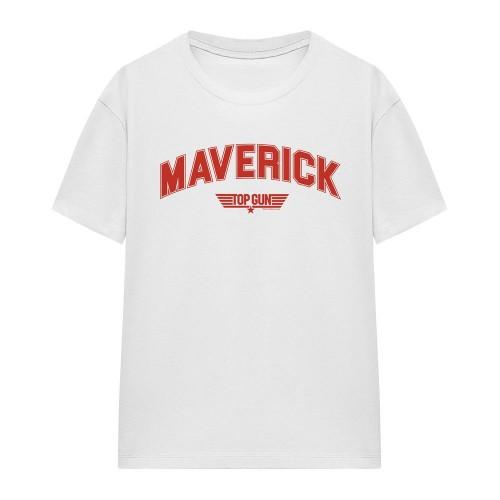 Top Gun Unisex Adult Maverick Varsity T-Shirt