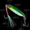 Red Green Fishing Lure Iron Spinning Baits Durable Metal Jig Lure