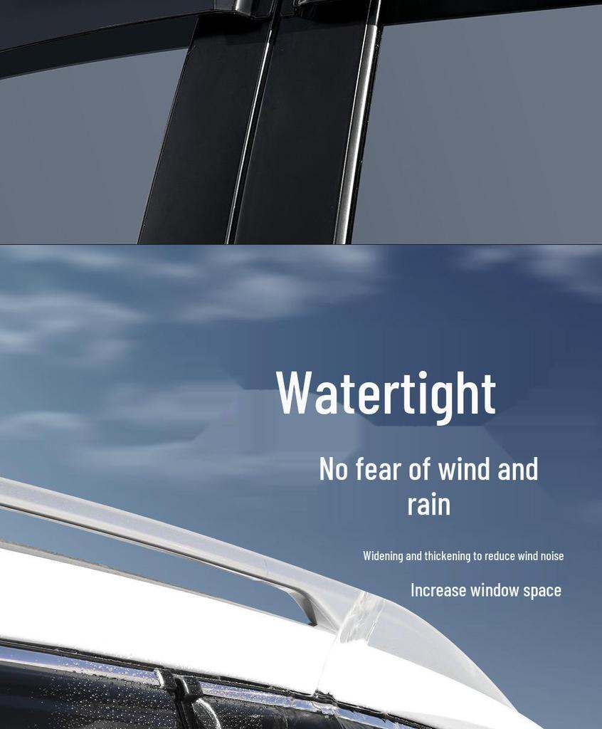 Waterproof Rain Shields for Land Cruiser Prado Windows: Modified Exterior Visors
