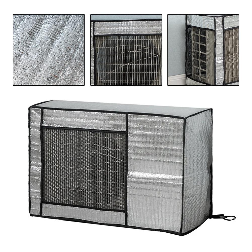 Aluminum Foil Dust Cover for Air Conditioner Protect Against Weather and Aging