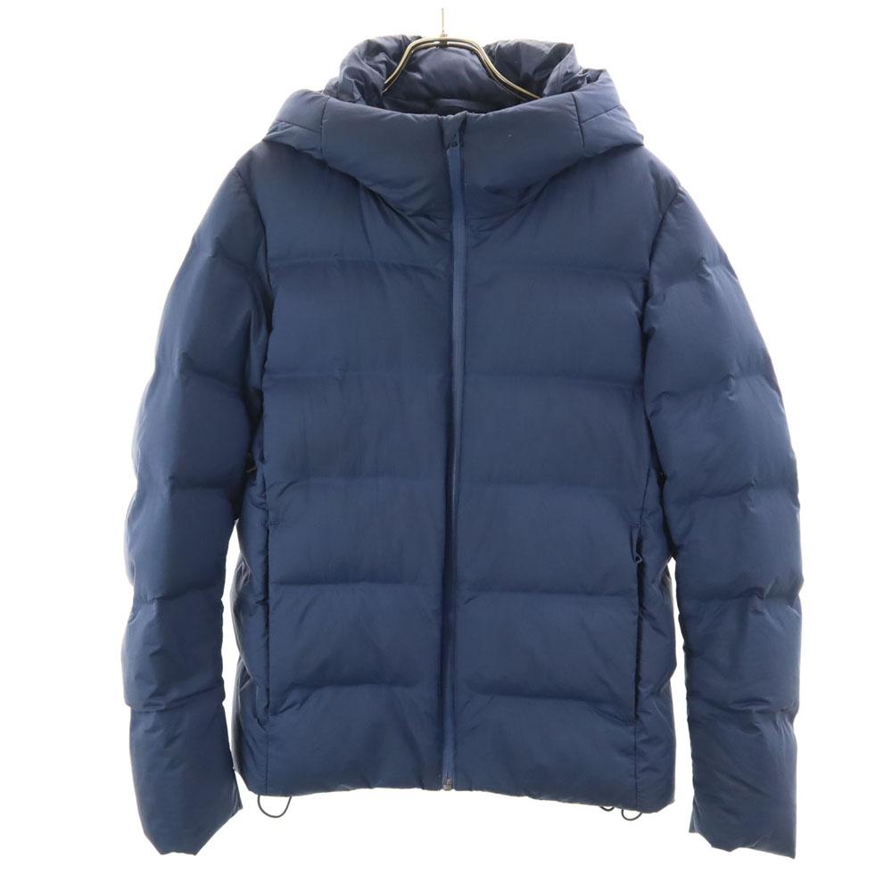 

UNIQLO seamless Down jacket S Navy Hoodie Men s Used