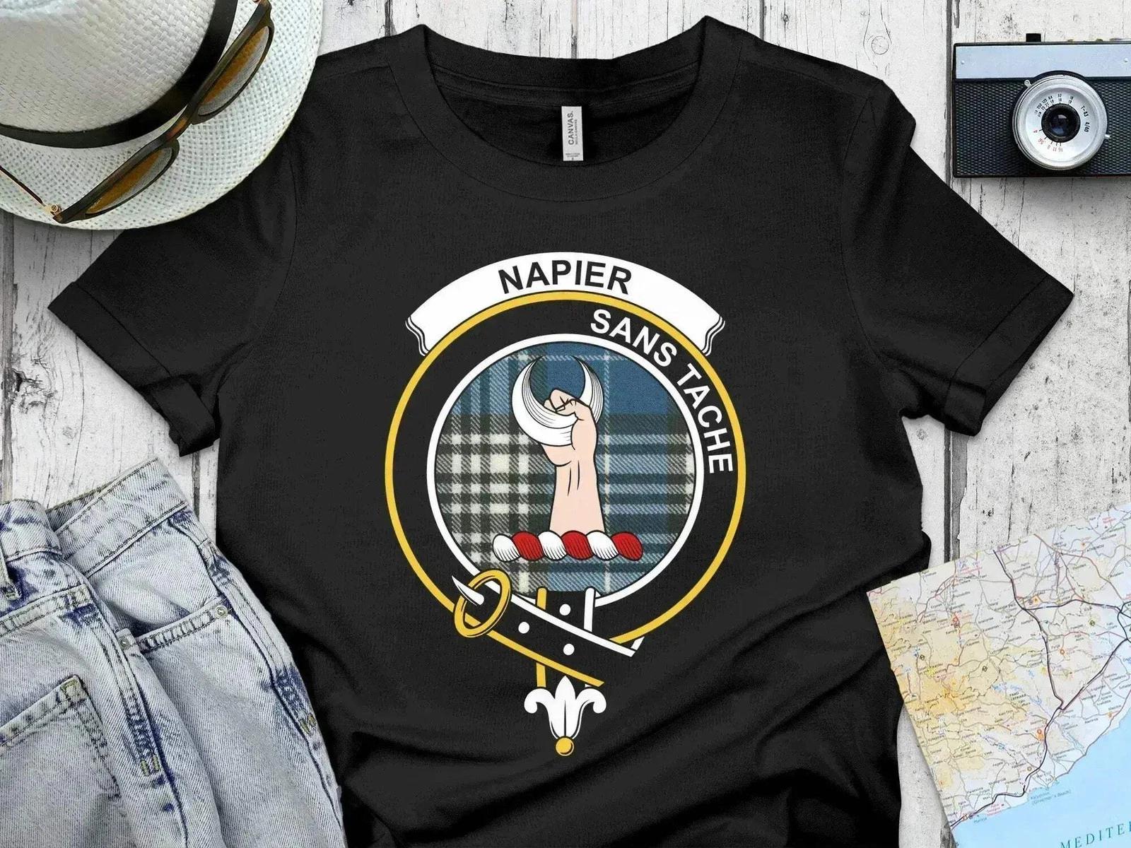 Clan Napier Crest Emblem T-Shirt & Sweatshirt S
