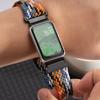 Nylonarmband für Samsung Galaxy Fit 3 Armband Verstellbares geflochtenes Solo-Loop Ersatzarmband für Samsung Fit 3 Uhrenarmband