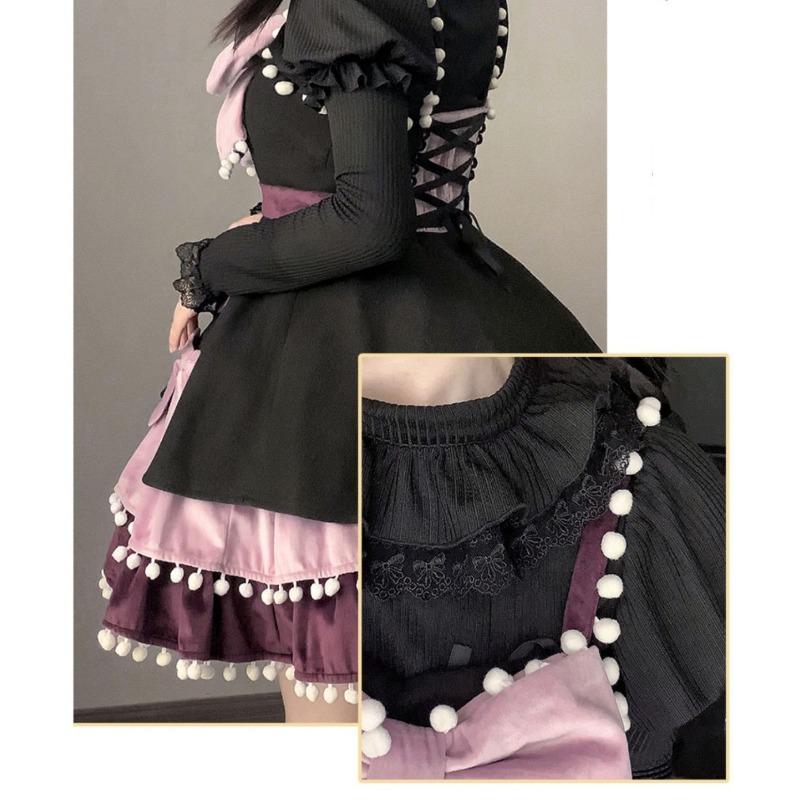 Base Sweater Original Design Pullover Sweet and Versatile Lolita Lace High Elasticity Skin Sleeves Knitted Wear Autumn/Winter Bottom Shirt for Women
