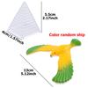 3Pcs Balancing Eagle with Pyramid Stand Magic Bird Desk Decor Funny Gadgets Novelty Toys for Children's Gift Miniature Figurines