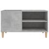 Record Cabinet Concrete Grey 84.5 x 38 x 48 cm Engineered Wood