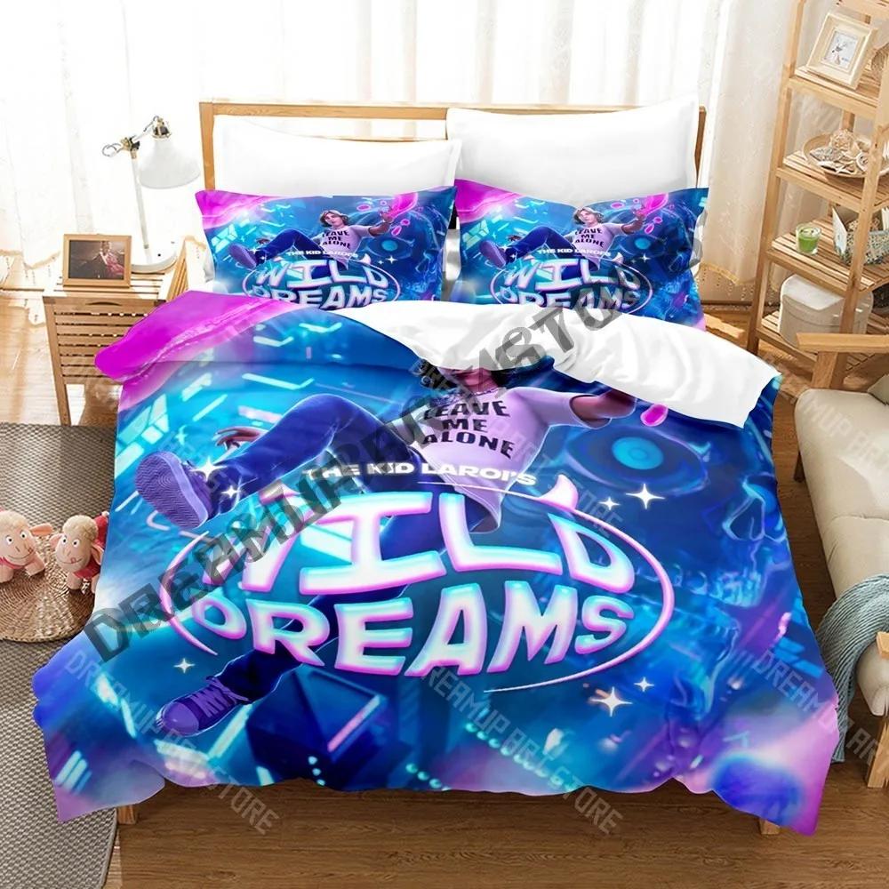 3D Print Kid LAROI Bedding Set Single Twin Full Queen King Size Bed Set Adult Kid Bedroom Duvetcover Sets Print Anime Bed S