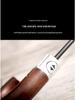 PALONY Solid Wood Handle Windproof Men's Umbrella - Extra Large, Automatic, Sun & Rain Protection, Three-Fold Design