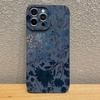 Gray Base Blue-Purple Floral Phone Case For Xiaomi Redmi Note 14 4G Cases Redmi Note 13 12 Pro Plus 12S 11 10 14C 13C 12C Cover