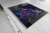 GLASS CUTTING BOARD 45x52 Music