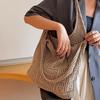Knitted Boho Bag, Fashionable, Spacious, Beach Shopper Bag
