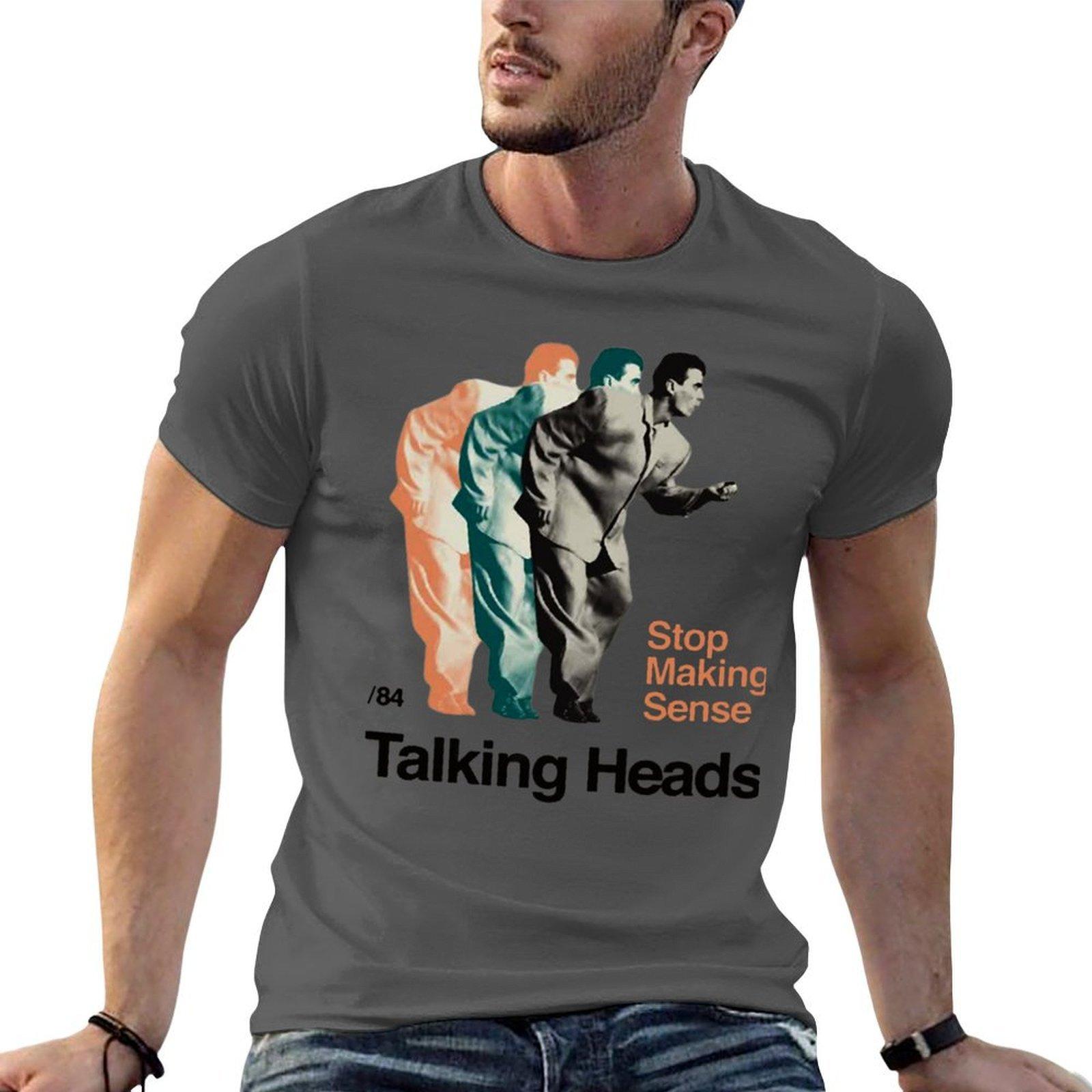 David Byrne Big Suit 1984 TShirt man t shirts for men funny t shirts man TShirt 4XL