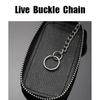 AABHX1 Leather Car Key Bag Case for Cadillac Escalade CTS ATS SRX Deville BLS XT4 XT5 XT6 STS XTS SLR XLR CT4 CT5 CT6 Auto Accessories