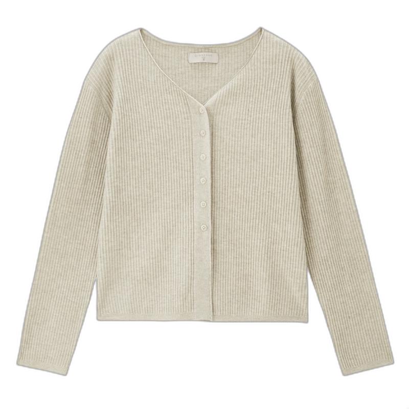 

Женский мягкий трикотажный кардиган с V-образным вырезом от Giordano L