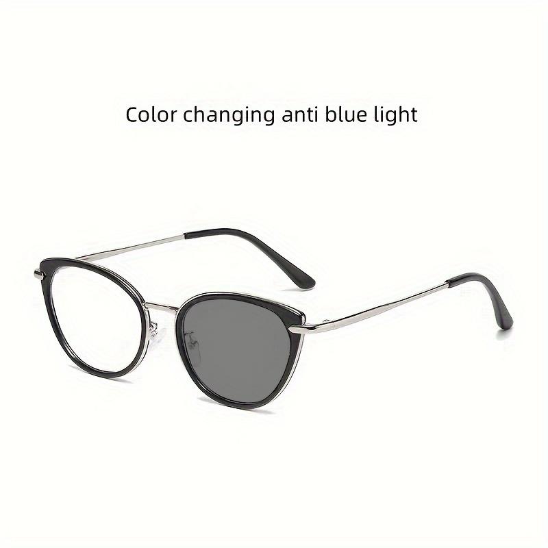 Trendy Blue Light Blocking Glasses Stylish Round Square Frame Designer Eyewear For Office Study Night Driving Filter Glasses