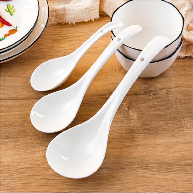 Ceramic Long-Handle Soup Ladle