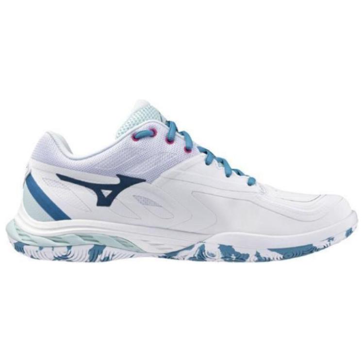 Mizuno Wave Fang 2 Wide White Blue Unisex Sneakers 71GA231311