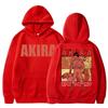 Bluzy z kapturem z grafiką Anime Neo Tokyo Akira Film Science Fiction Shotaro Kaneda Bluza Harajuku Luźna