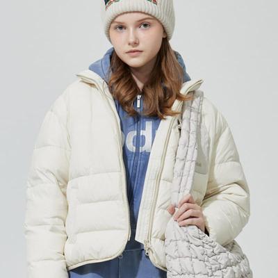 Rainbow Wool Blend Beanie IVORY