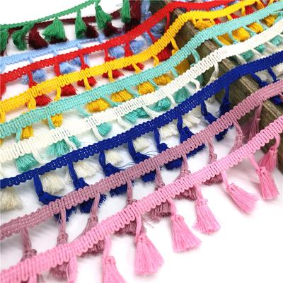 2 yardy Krajka Střapce Šicí Stuha Bavlna Etnický Latinskoamerický Šaty Pódium Oděv Závěs Dekorativní DIY