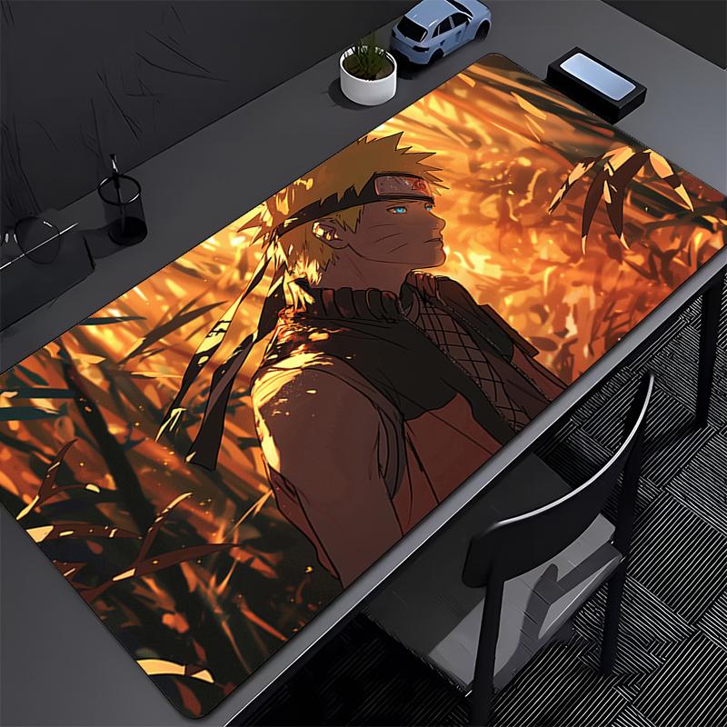Mouse Pad Office Naruto Uzumaki Anime Gaming Accessories Mousepad Game PC Completo Computer Keyboard Pad Carpet Desk Mat Varmilo