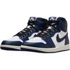 Air Jordan 1 Retro High OG GS Midnight Navy Kids Sneakers Blue Black White FD1437-401