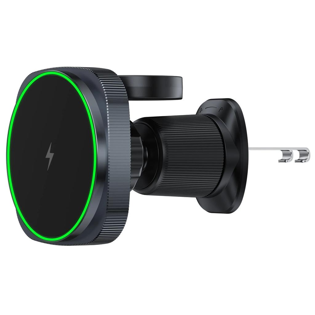 2 IN 1 Magnetisches Kabelloses Autoladegerät Für iPhone 15 14 13 12 Pro Max Apple Watch 8 7 Macsafe Handyhalterung Auto Halterung Schnellladung