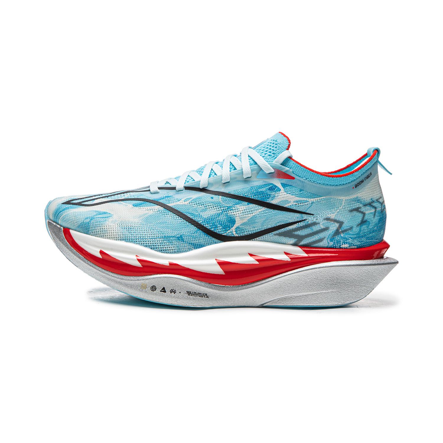 Li Ning Feidian 6 Elite Амортизирующие Беговые Кроссовки Унисекс Синий Белый ARMW001-31 42⅓