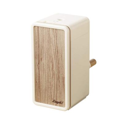 Sonic Livigaku Toppin Manual Pencil Vertical Sharpener, Slim, Ivory, LV-4635-I